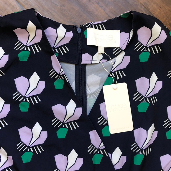 Mare Mare Laj Cold Shoulder Lotus Printed Jumpsuit - Picture 5 of 8